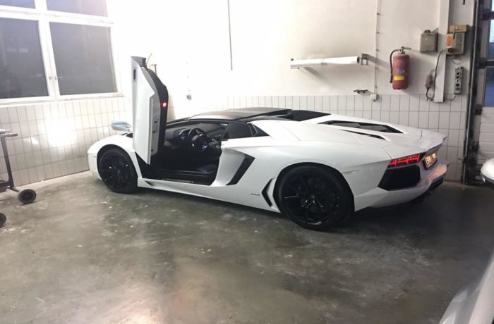Ganzlackierung Lamborghini