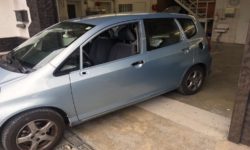 Honda Jazz Seitenwand lackiert