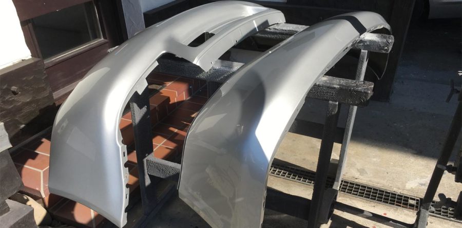 Stossstangen Lackierung