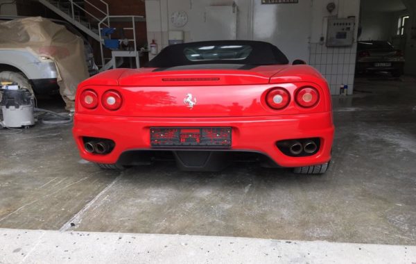 Ferrari Lackierung Rot Uni