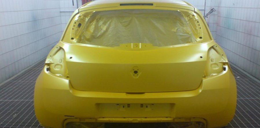 Renault Heck Lackierung