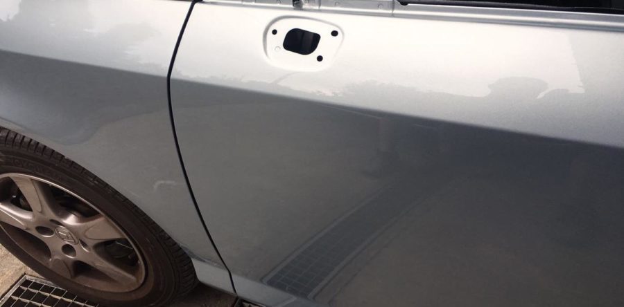 Honda Jazz Türe lackiert