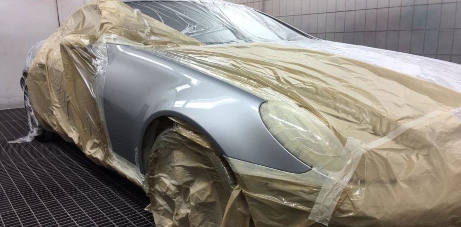 Mercedes Benz SLK Lackierung