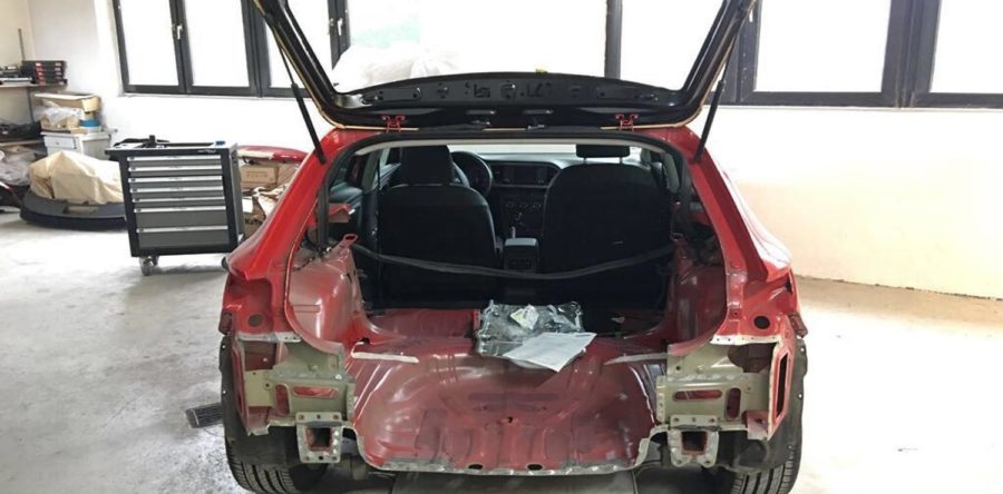 Seat Leon Heckklappe repariert