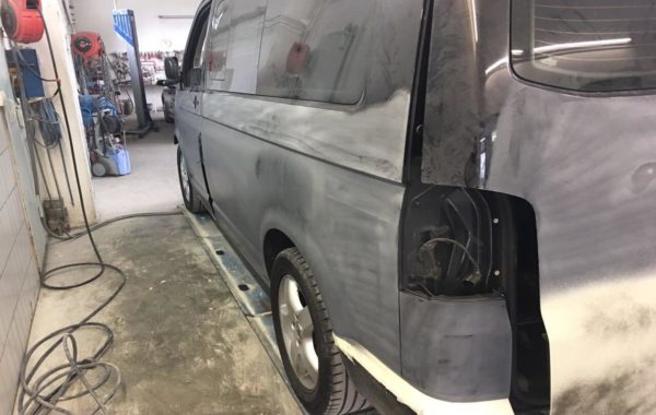 VW T5 Seitenwand Heckklappe