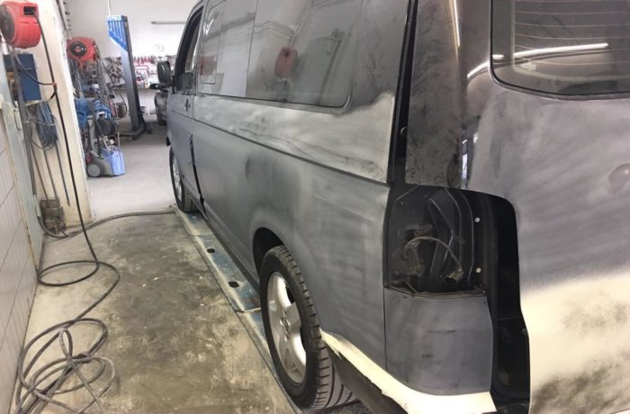 VW T5 Seitenwand Heckklappe