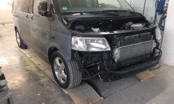 VW T5 Vorarbeiten schleifen