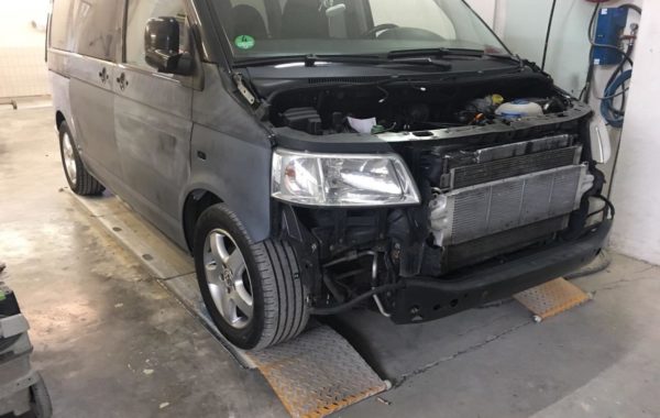 VW T5 Vorarbeiten schleifen