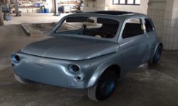 Fiat 500 Giannini Komplett Lackierung