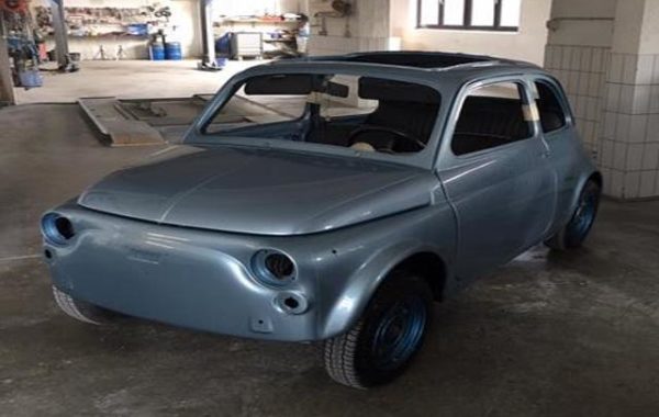 Fiat 500 Giannini Komplett Lackierung