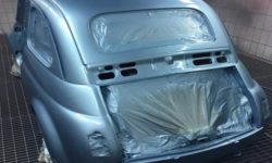 Fiat 500 Giannini Klarlack